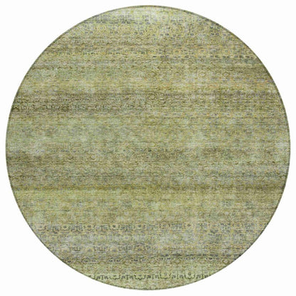 LOOMLAN Rugs Nymara Green Washable Indoor-Outdoor Rug