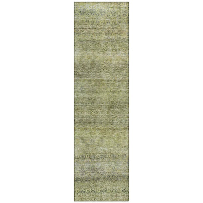 LOOMLAN Rugs Nymara Green Washable Indoor-Outdoor Rug