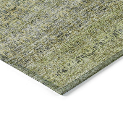 LOOMLAN Rugs Nymara Green Washable Indoor-Outdoor Rug