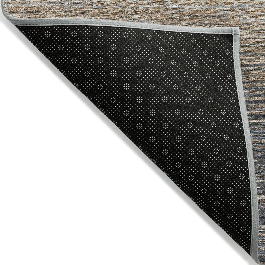 LOOMLAN Rugs Nyra Gray Washable Indoor-Outdoor Rug