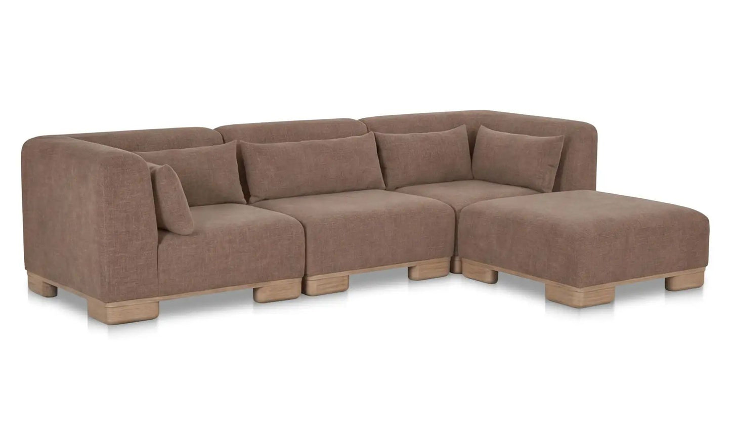 June Performance Fabric Lounge Modular Sectional
