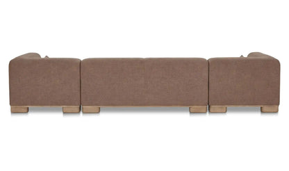 June Performance Fabric U-Shaped Modular Sectional