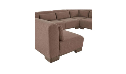 June Performance Fabric U-Shaped Modular Sectional