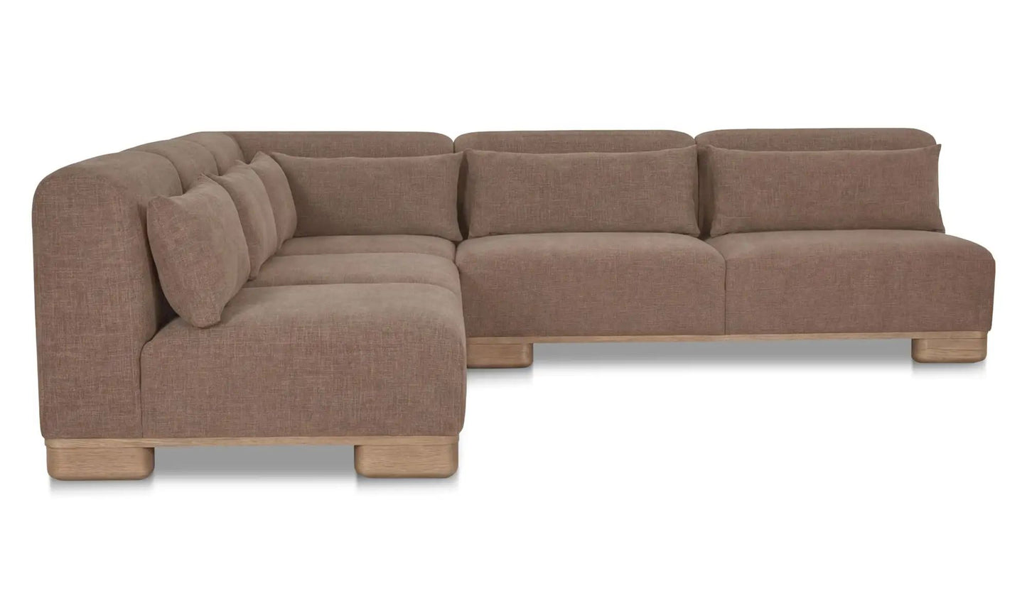 June Performance Fabric Corner Modular Sectional