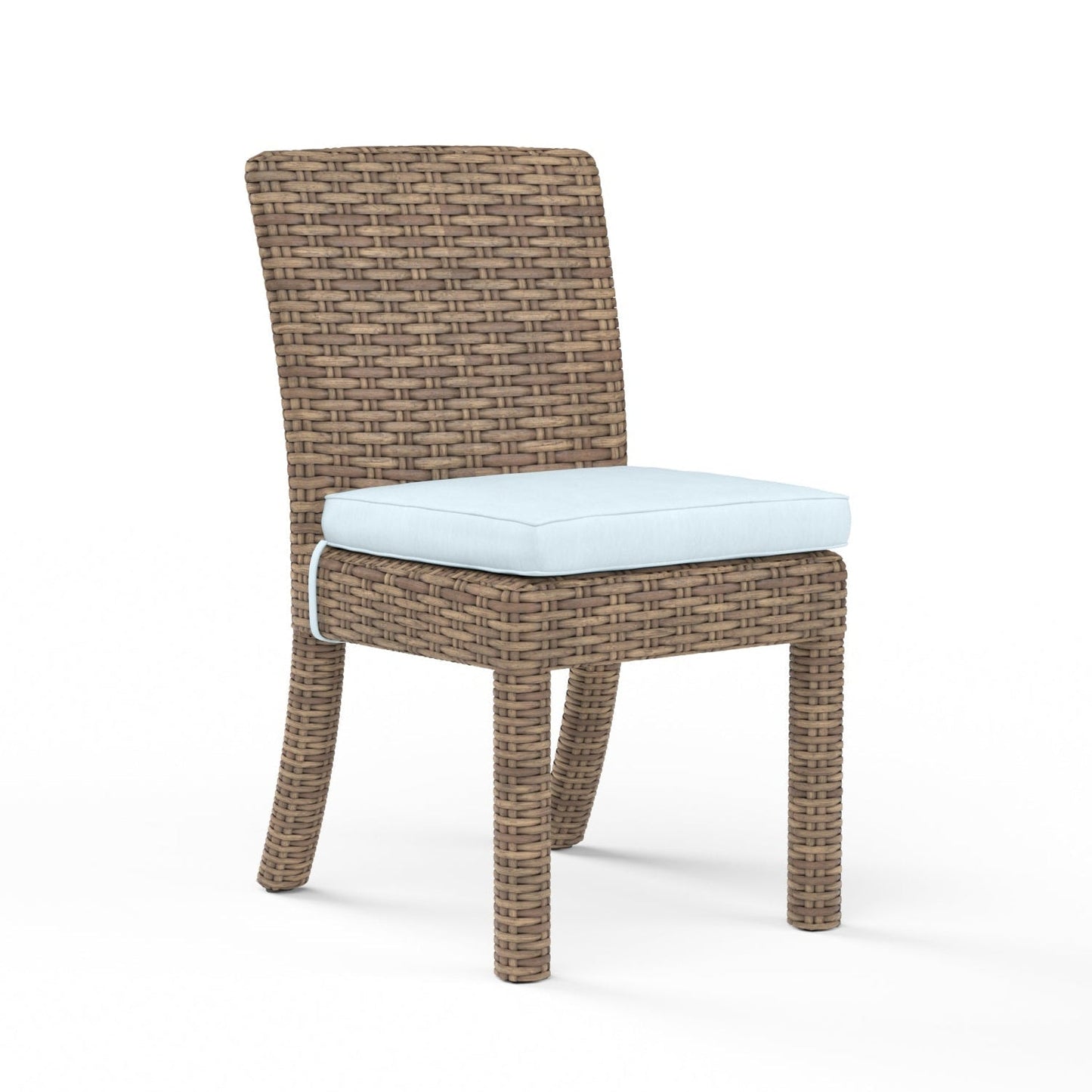 Havana Sunbrella Upholstered Armless Outdoor Dining Chair (Set of 2)