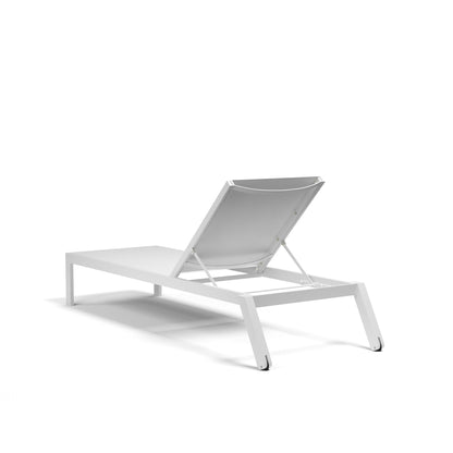 Naples Aluminum Made Stackable Outdoor Chaise Lounge