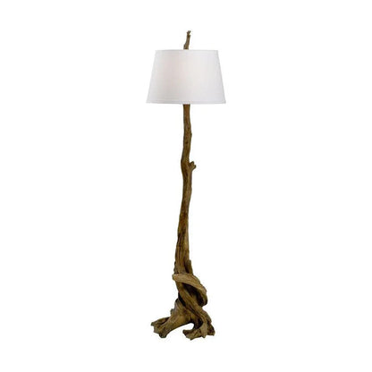 Wildwood Olmsted Natural Wood Finish Floor Lamp