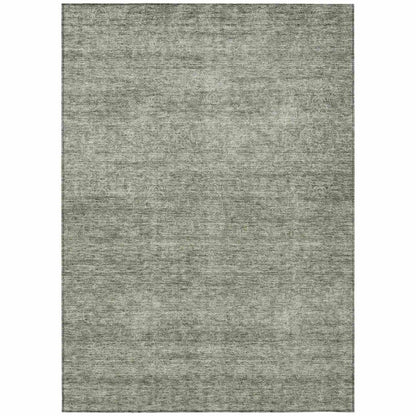 LOOMLAN Rugs Omera Green Washable Indoor-Outdoor Rug