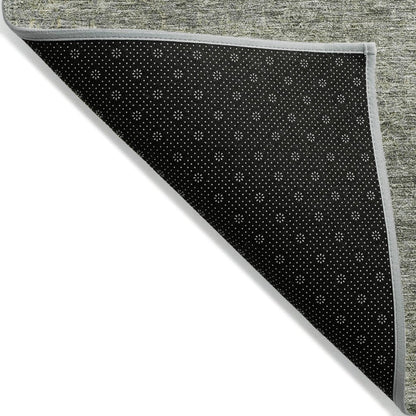 LOOMLAN Rugs Omera Green Washable Indoor-Outdoor Rug