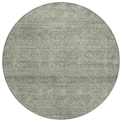 LOOMLAN Rugs Omera Green Washable Indoor-Outdoor Rug