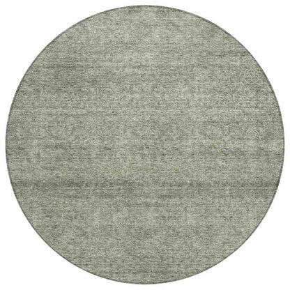 LOOMLAN Rugs Omera Green Washable Indoor-Outdoor Rug
