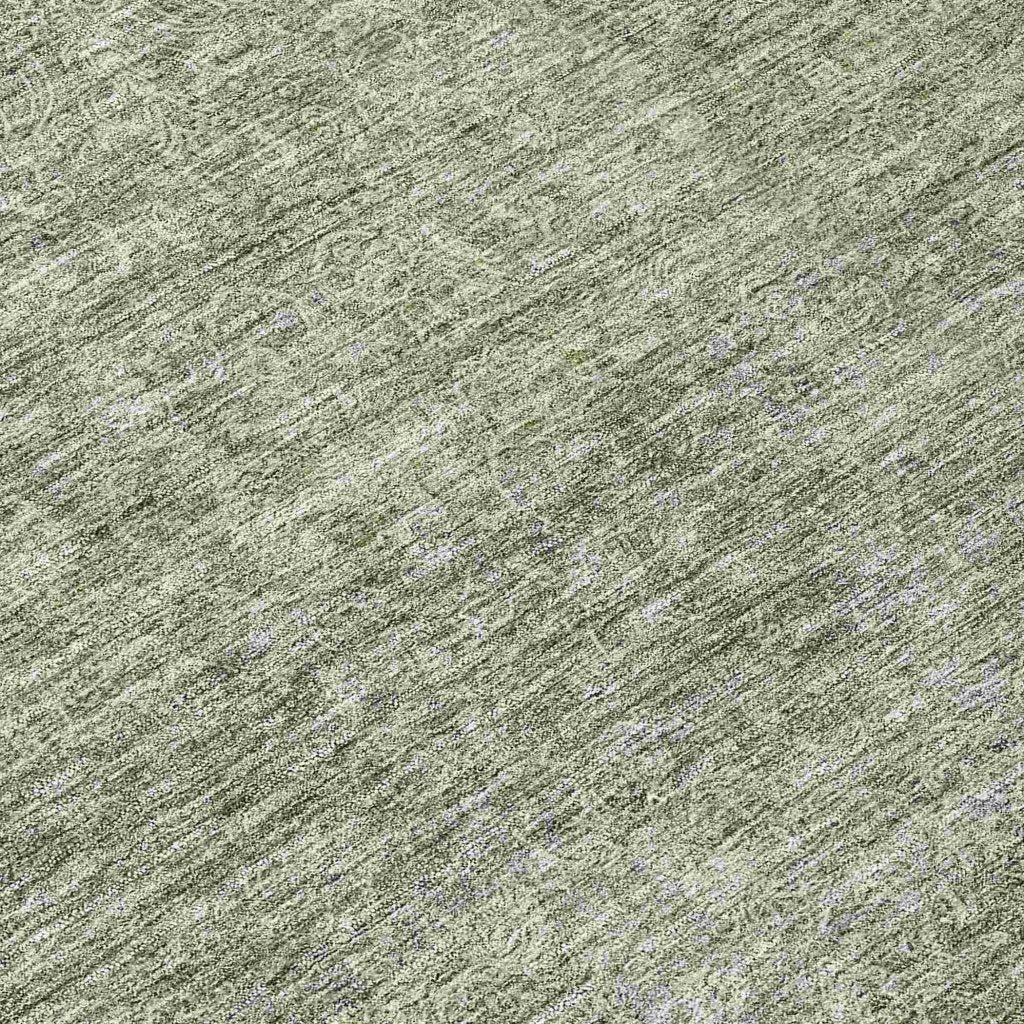 LOOMLAN Rugs Omera Green Washable Indoor-Outdoor Rug