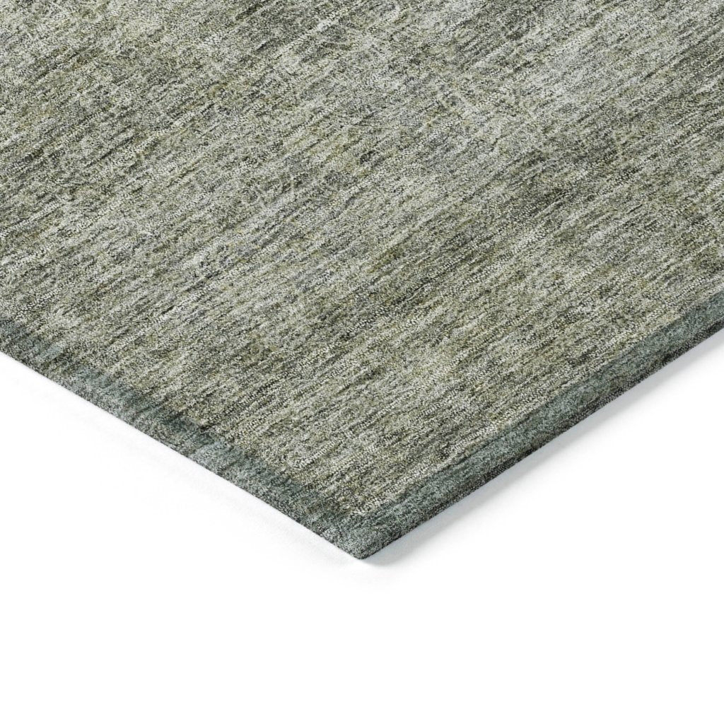 LOOMLAN Rugs Omera Green Washable Indoor-Outdoor Rug