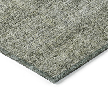 LOOMLAN Rugs Omera Green Washable Indoor-Outdoor Rug