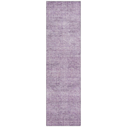 LOOMLAN Rugs Omera Purple Washable Indoor-Outdoor Rug