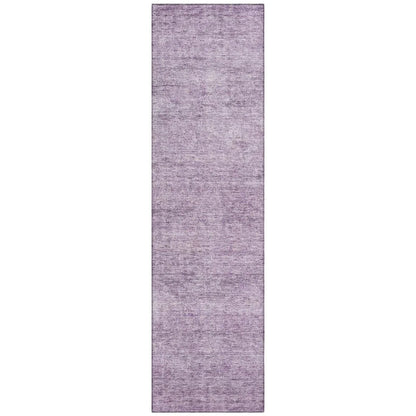 LOOMLAN Rugs Omera Purple Washable Indoor-Outdoor Rug