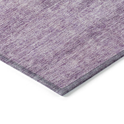LOOMLAN Rugs Omera Purple Washable Indoor-Outdoor Rug