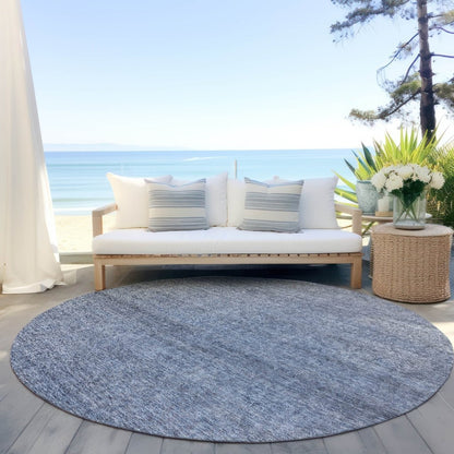 LOOMLAN Rugs Omera Sky Washable Indoor-Outdoor Rug