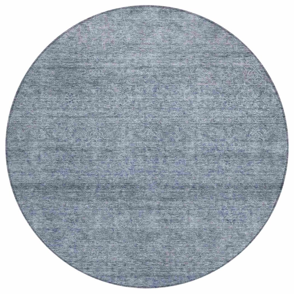 LOOMLAN Rugs Omera Sky Washable Indoor-Outdoor Rug