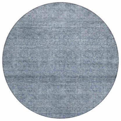 LOOMLAN Rugs Omera Sky Washable Indoor-Outdoor Rug