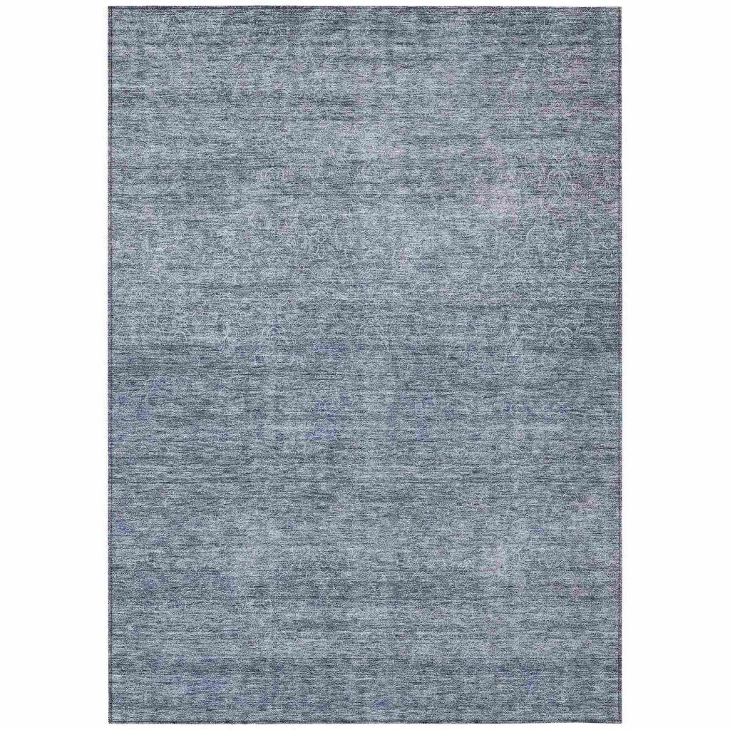 LOOMLAN Rugs Omera Sky Washable Indoor-Outdoor Rug