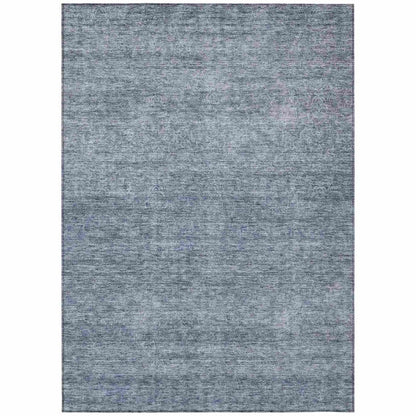 LOOMLAN Rugs Omera Sky Washable Indoor-Outdoor Rug