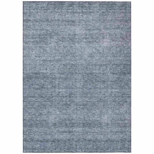 LOOMLAN Rugs Omera Sky Washable Indoor-Outdoor Rug