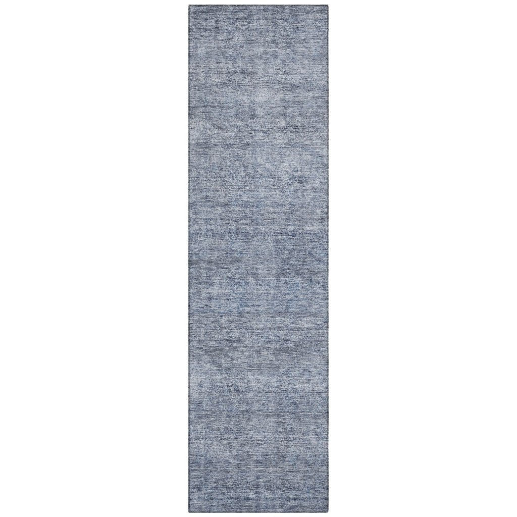 LOOMLAN Rugs Omera Sky Washable Indoor-Outdoor Rug