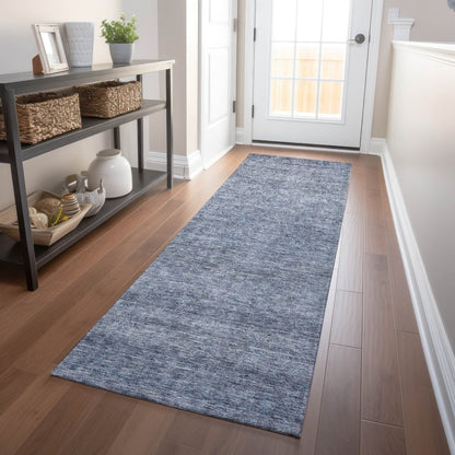 LOOMLAN Rugs Omera Sky Washable Indoor-Outdoor Rug