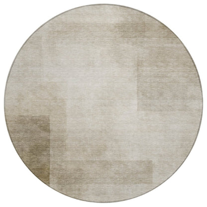LOOMLAN Rugs Opaline Brown Washable Indoor-Outdoor Rug