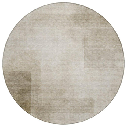 LOOMLAN Rugs Opaline Brown Washable Indoor-Outdoor Rug