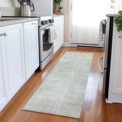 LOOMLAN Rugs Orlena Beige Washable Indoor-Outdoor Rug