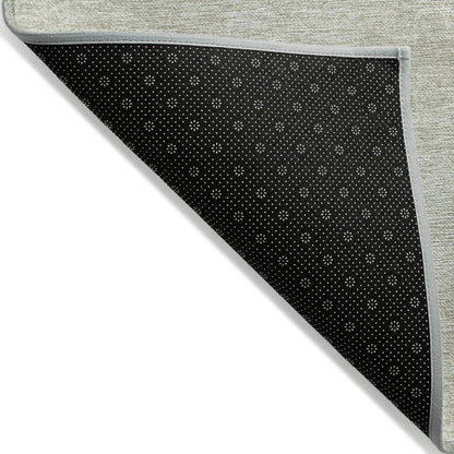 LOOMLAN Rugs Orlena Beige Washable Indoor-Outdoor Rug