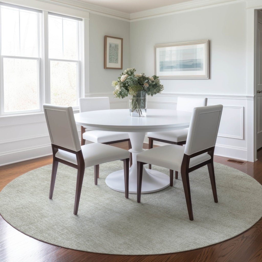 LOOMLAN Rugs Orlena Beige Washable Indoor-Outdoor Rug