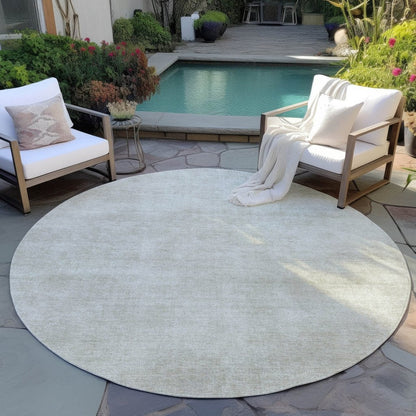 LOOMLAN Rugs Orlena Beige Washable Indoor-Outdoor Rug