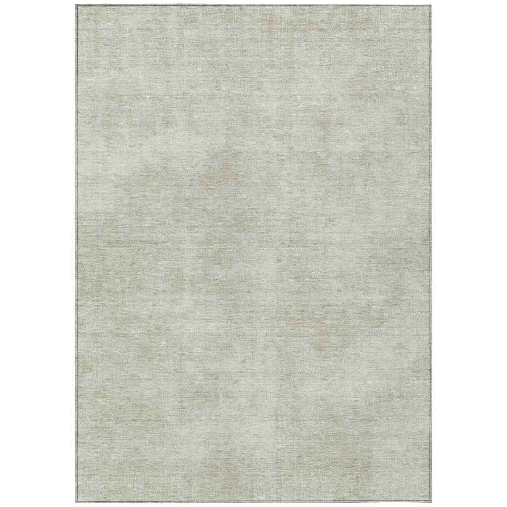 LOOMLAN Rugs Orlena Beige Washable Indoor-Outdoor Rug
