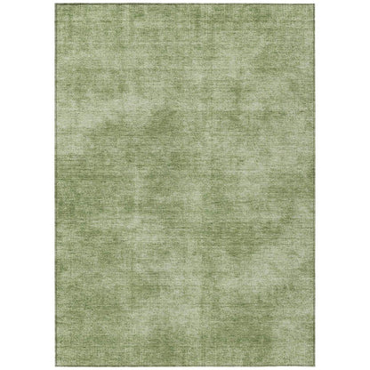 LOOMLAN Rugs Orlena Green Washable Indoor-Outdoor Rug