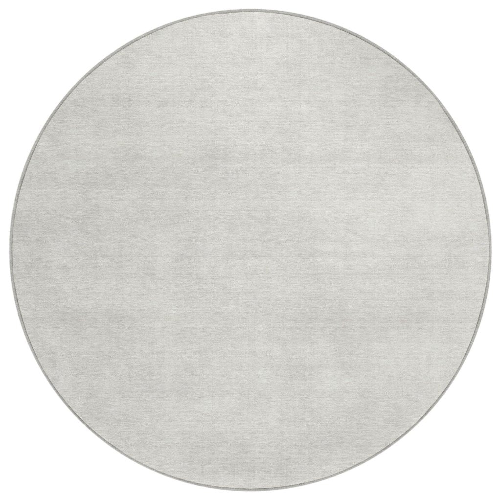 LOOMLAN Rugs Orlena Ivory Washable Indoor-Outdoor Rug