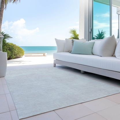 LOOMLAN Rugs Orlena Ivory Washable Indoor-Outdoor Rug