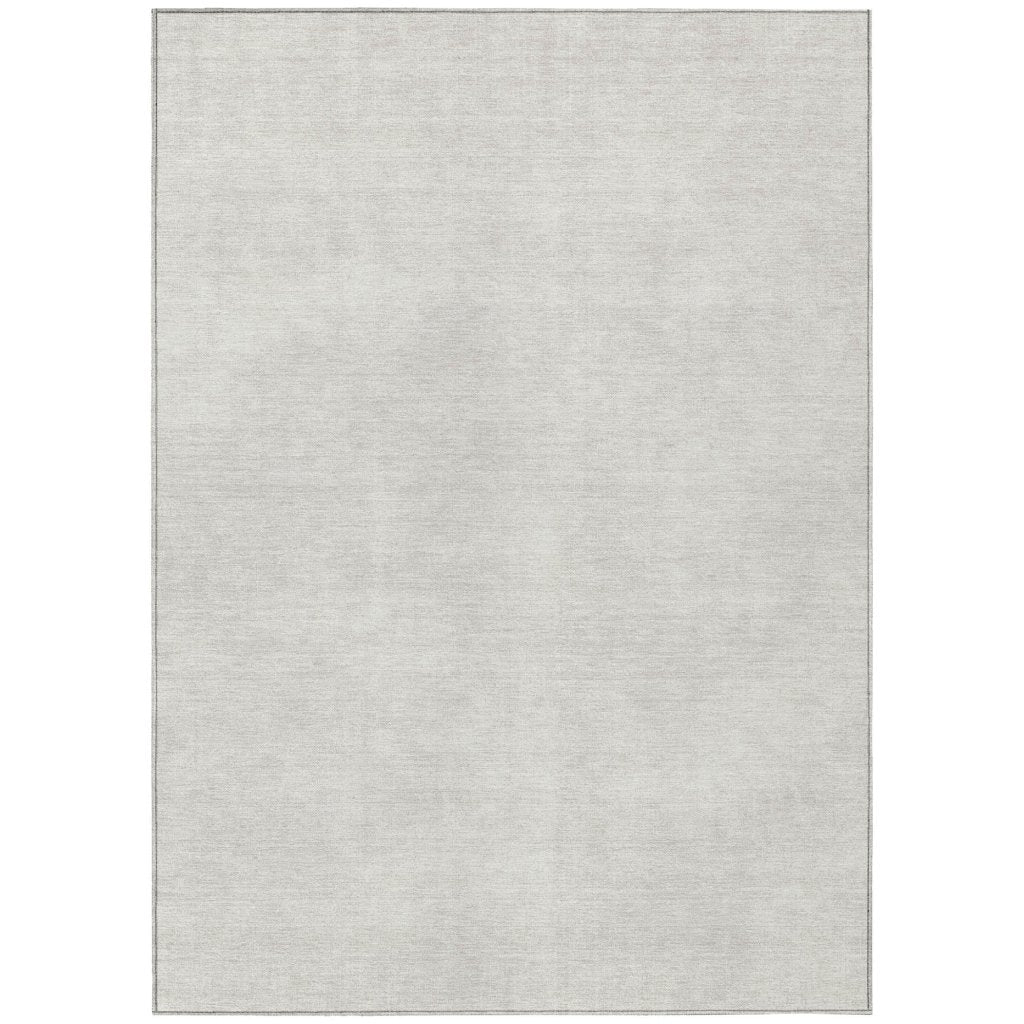 LOOMLAN Rugs Orlena Ivory Washable Indoor-Outdoor Rug
