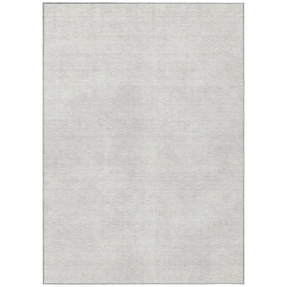 LOOMLAN Rugs Orlena Ivory Washable Indoor-Outdoor Rug