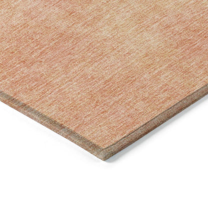 Orlena Peach Washable Indoor - Outdoor Rug - LOOMLAN - LOOMLAN Rugs - Outdoor Rugs