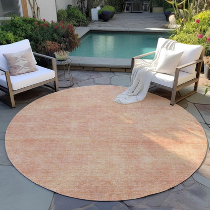 Orlena Peach Washable Indoor - Outdoor Rug - LOOMLAN - LOOMLAN Rugs - Outdoor Rugs