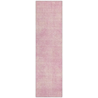 LOOMLAN Rugs Orlena Pink Washable Indoor-Outdoor Rug