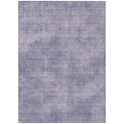 LOOMLAN Rugs Orlena Purple Washable Indoor-Outdoor Rug