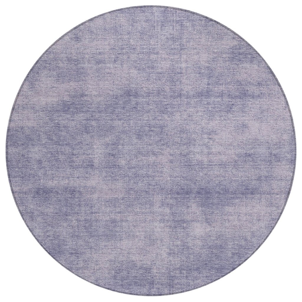 LOOMLAN Rugs Orlena Purple Washable Indoor-Outdoor Rug