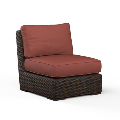 Montecito Sunbrella Upholstered Armless Outdoor Club Chair