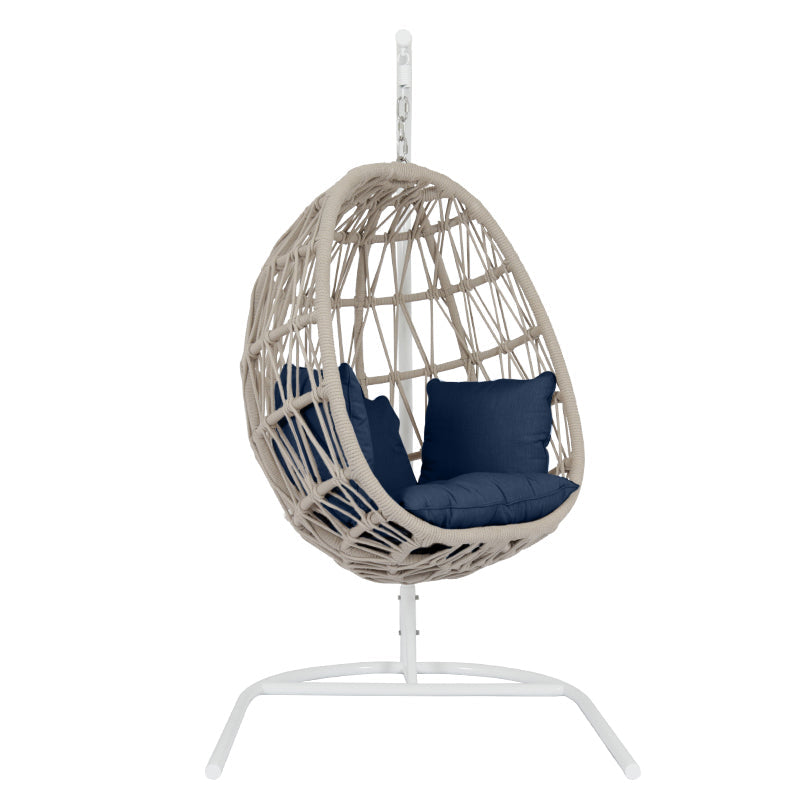 Dana Sunbrella Upholstered Rope Hanging Outdoor Club Chair