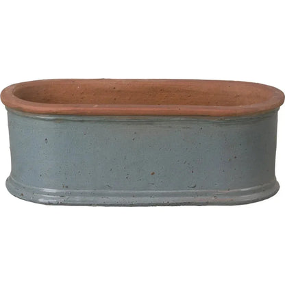 Oval Window Box Ceramic Planter