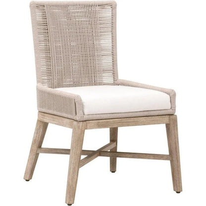 Overlay Fabric Dining Chair 2PC - LOOMLAN - Essentials For Living - Dining Chairs